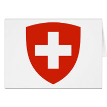 Switzerland Coat of Arms Greeting Card