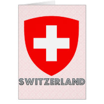 Switzerland Coat of Arms Card