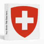 Switzerland Coat of Arms detail 3 Ring Binder