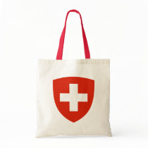 Switzerland Coat of Arms detail Canvas Bags