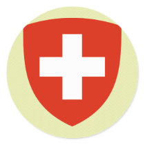Switzerland Coat of Arms detail Stickers