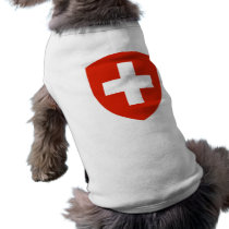 Switzerland Coat of Arms pet clothing