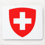 Switzerland Coat of Arms Mouse Pads