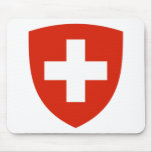 Switzerland Coat of Arms Mouse Pads
