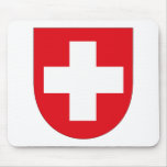 Switzerland Coat of Arms Mousepad