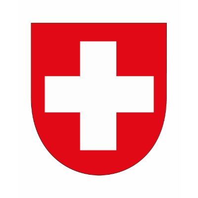 Switzerland Coat of Arms T-shirt by FlagTshirts