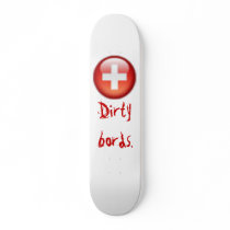 Switzerland, Dirty bords. skateboards