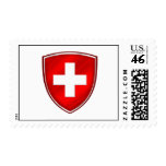 Switzerland emblem shield for Swiss people Postage