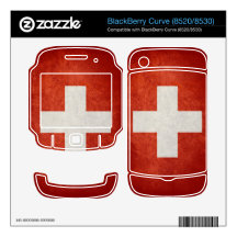Switzerland Flag BlackBerry Skins