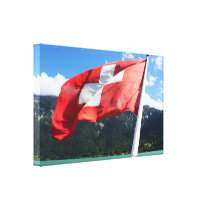 Switzerland flag canvas prints