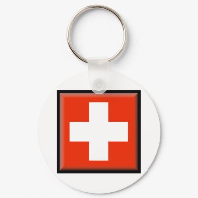 Switzerland Flag Key Chains by jacinto888