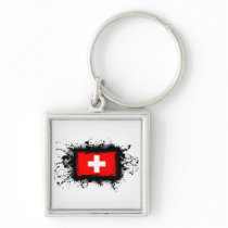 Switzerland Flag Key Chains