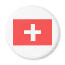Switzerland Flag Fridge Magnets