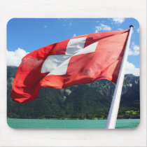 Switzerland flag mousepads