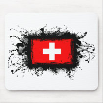 Switzerland Flag Mousepads