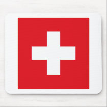 Switzerland Flag Mousepad
