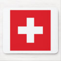 Switzerland Flag Mousepad