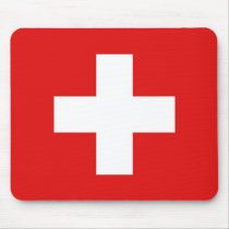 Switzerland Flag Mousepad