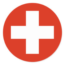 Switzerland Flag Products stickers