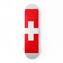 Switzerland Flag skateboards