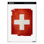 Switzerland Flag Skins For iPad 3
