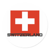 Switzerland Flag stickers