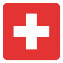 Switzerland Flag Sticker