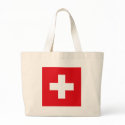 Switzerland Flag Tote Bag by FlagTshirts Switzerland Flag Tote Bag
