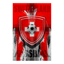 Switzerland Fussball Large Poster Print posters