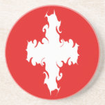 Switzerland Gnarly Flag coasters