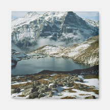 Switzerland, Grindelwald, Bernese Alps, View Fridge Magnet