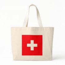 Switzerland High quality Flag Tote Bags