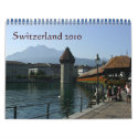Switzerland in the cities 2010 calendars