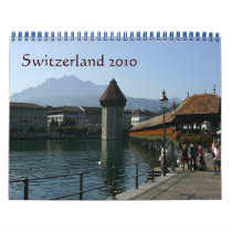 Switzerland in the cities 2010 calendars