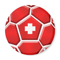 Switzerland La Nati soccer football fans soccer T Fridge Magnet