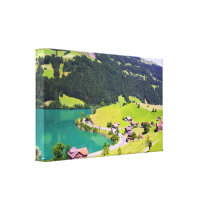 Switzerland landscape canvas prints