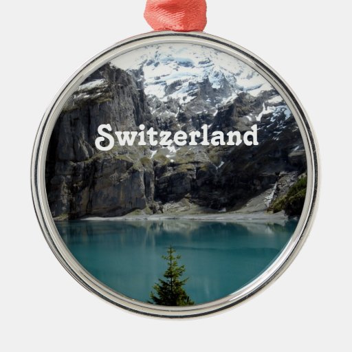 switzerland landscape metal ornament zazzle switzerland landscape metal ornament zazzle