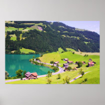 Switzerland landscape posters