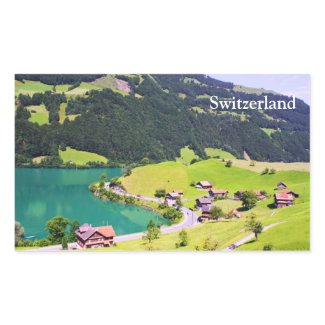Switzerland landscape sticker