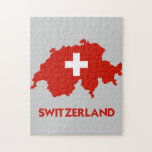 SWITZERLAND MAP PUZZLE
