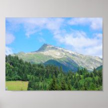 Switzerland Mountains Poster