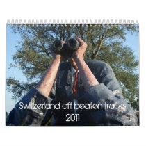 Switzerland off beaten tracks calendars