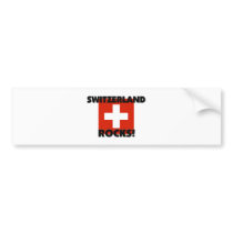 Switzerland Rocks bumper stickers