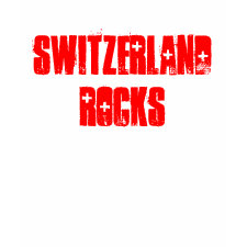 Switzerland Rocks souvenir T-Shirt shirt
