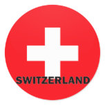 Switzerland Roundel quality Flag stickers
