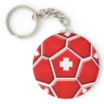 Switzerland Soccer - Brazil 2014 Nati World Cup Keychain