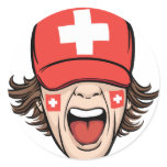 Switzerland Sports Fan stickers