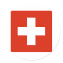 Switzerland Sticker by worldtees Switzerland Sticker