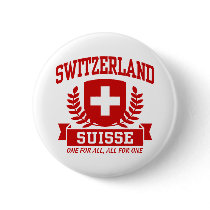 Switzerland Suisse Pinback Buttons