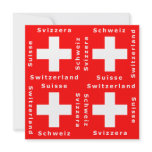 Switzerland, Suisse, Schweiz, Svizzera Invitation